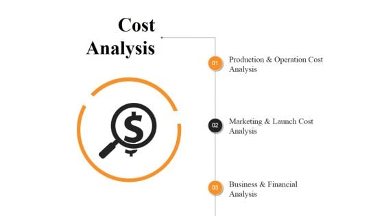 Cost Analysis Ppt PowerPoint Presentation Summary Icons