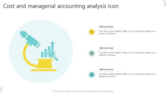 Cost And Managerial Accounting Analysis Icon Guidelines PDF