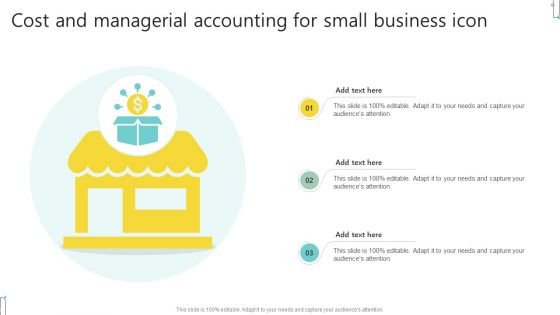 Cost And Managerial Accounting For Small Business Icon Summary PDF