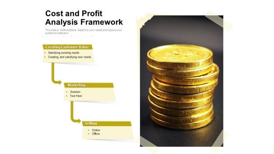 Cost And Profit Analysis Framework Ppt PowerPoint Presentation Gallery Background PDF Cost And Profit Analysis Framework Ppt PowerPoint Presentation Gallery Background PDF