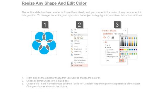 Cost Benefit Analysis Chart With Icons Powerpoint Layout