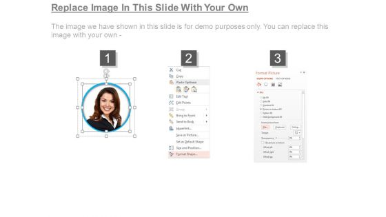 Cost Benefit Analysis Chart With Icons Powerpoint Layout