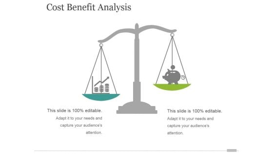 Cost Benefit Analysis Tamplate 1 Ppt PowerPoint Presentation Good