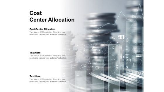 Cost Center Allocation Ppt PowerPoint Presentation Outline Graphic Images Cpb Pdf