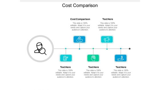 Cost Comparison Ppt PowerPoint Presentation Icon Styles Cpb