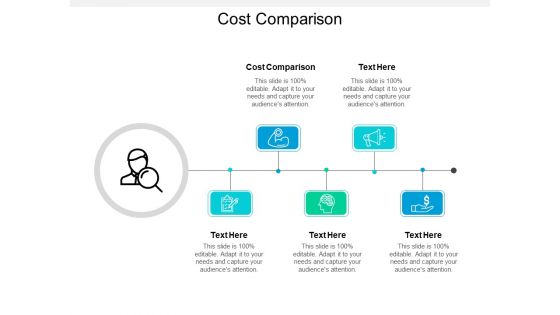 Cost Comparison Ppt PowerPoint Presentation Icon Styles Cpb