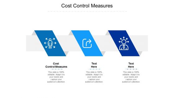 Cost Control Measures Ppt PowerPoint Presentation Show Graphics Example Cpb