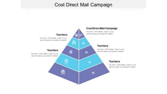 Cost Direct Mail Campaign Ppt PowerPoint Presentation File Brochure Cpb