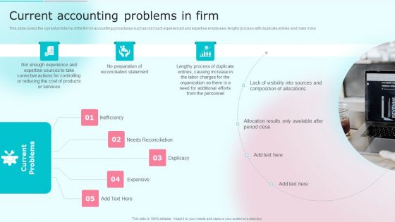 Cost Distribution Accounting Techniques Current Accounting Problems In Firm Structure PDF