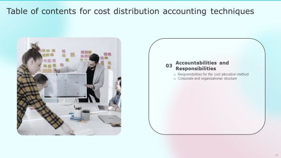 Cost Distribution Accounting Techniques Ppt PowerPoint Presentation Complete With Slides Slide11