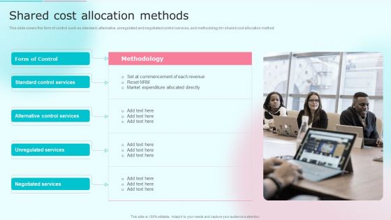 Cost Distribution Accounting Techniques Shared Cost Allocation Methods Structure PDF