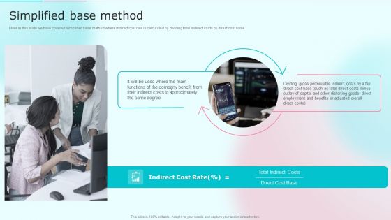 Cost Distribution Accounting Techniques Simplified Base Method Introduction PDF