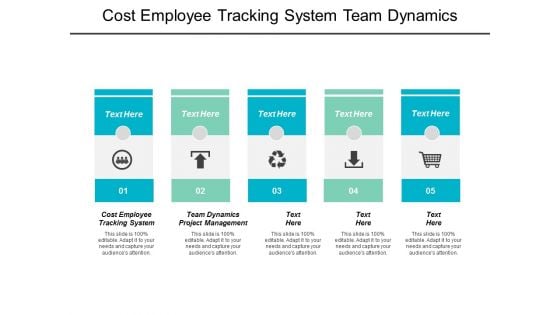 Cost Employee Tracking System Team Dynamics Project Management Ppt PowerPoint Presentation File Infographic Template