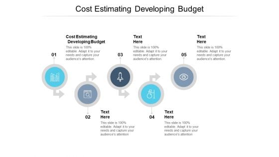 Cost Estimating Developing Budget Ppt PowerPoint Presentation Summary Example Cpb Pdf