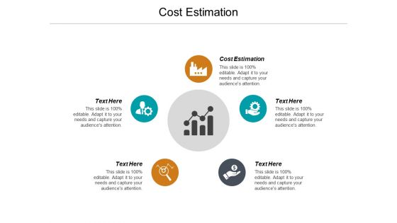 Cost Estimation Ppt PowerPoint Presentation Icon Infographics Cpb