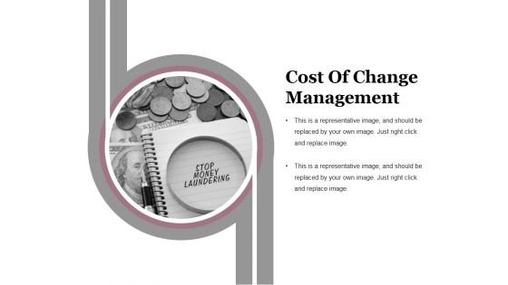 Cost Of Change Management Ppt PowerPoint Presentation Styles Portfolio