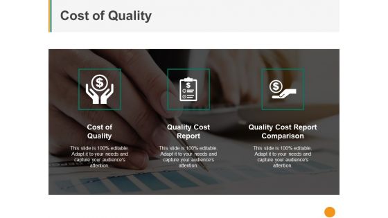 Cost Of Quality Template 1 Ppt PowerPoint Presentation File Designs Download