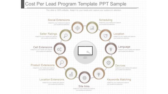 Cost Per Lead Program Template Ppt Sample