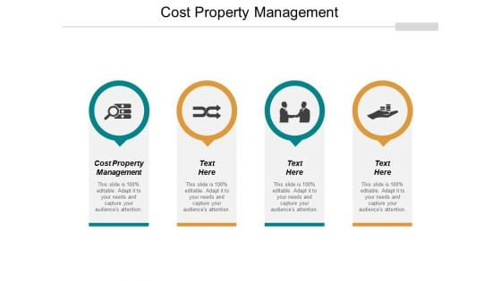 Cost Property Management Ppt PowerPoint Presentation Inspiration Vector Cpb