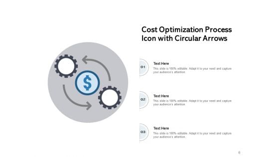 Cost Reduction Icons Business Process Cost Ppt PowerPoint Presentation Complete Deck