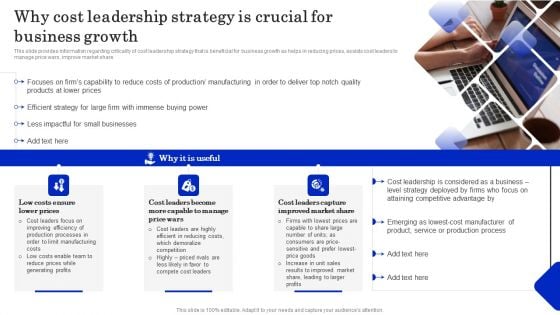 Cost Revenue Management As Crucial Business Technique Why Cost Leadership Strategy Is Crucial Rules PDF