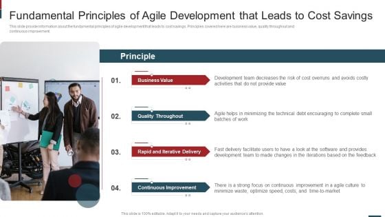 Cost Saving With Agile Methodology IT Fundamental Principles Of Agile Development Guidelines PDF Cost Saving With Agile Methodology IT Fundamental Principles Of Agile Development Guidelines PDF