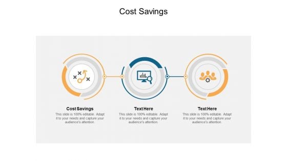 Cost Savings Ppt PowerPoint Presentation File Icons Cpb