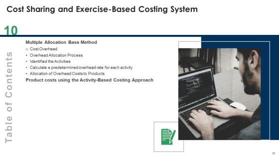 Cost Sharing And Exercise-Based Costing System Ppt PowerPoint Presentation Complete Deck With Slides Slide38