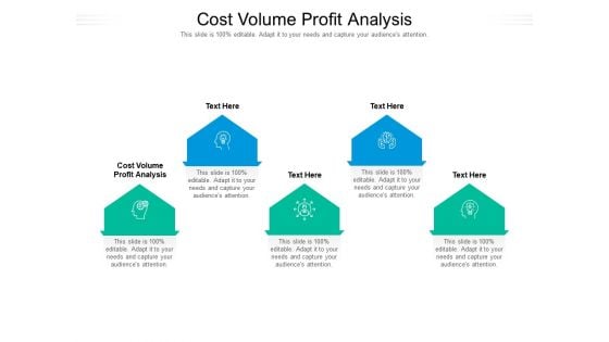 Cost Volume Profit Analysis Ppt PowerPoint Presentation Professional Master Slide Cpb Pdf