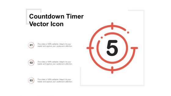 Countdown Timer Vector Icon Ppt Powerpoint Presentation Icon Graphics Example