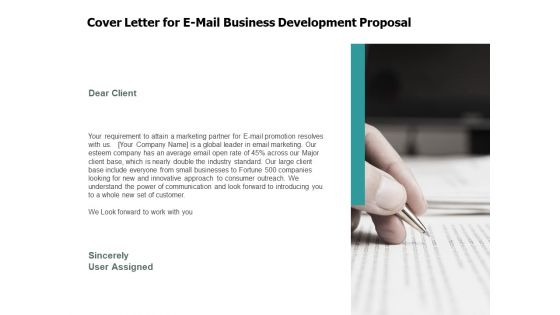 Cover Letter For E Mail Business Development Proposal Agenda Ppt PowerPoint Presentation Portfolio Mockup