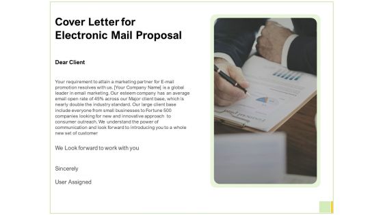 Cover Letter For Electronic Mail Proposal Ppt Icon Microsoft PDF