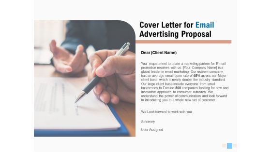 Cover Letter For Email Advertising Proposal Ppt Infographic Template Aids PDF Cover Letter For Email Advertising Proposal Ppt Infographic Template Aids PDF