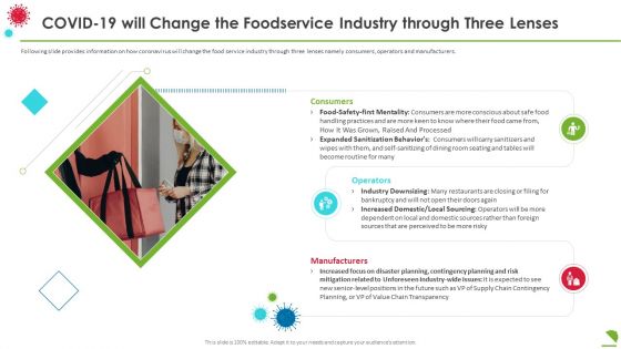 Covid19 Will Change The Foodservice Industry Through Three Lenses Inspiration PDF