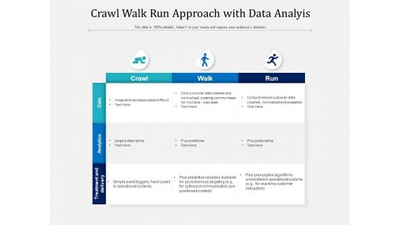 Crawl Walk Run Approach With Data Analyis Ppt PowerPoint Presentation Diagram Templates PDF Crawl Walk Run Approach With Data Analyis Ppt PowerPoint Presentation Diagram Templates PDF