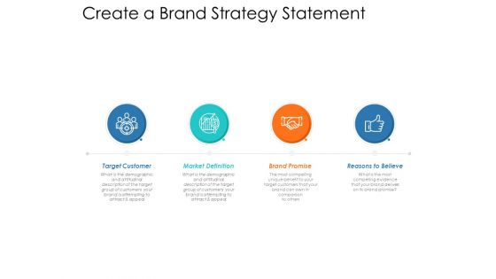 Create A Brand Strategy Statement Ppt Powerpoint Presentation Ideas Designs Download