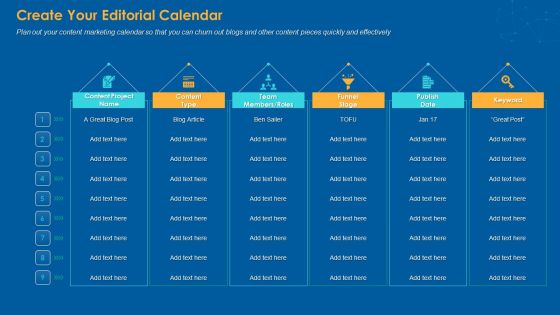Create Your Editorial Calendar Download PDF