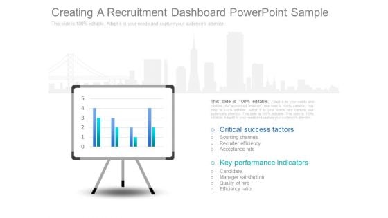 Creating A Recruitment Dashboard Powerpoint Sample