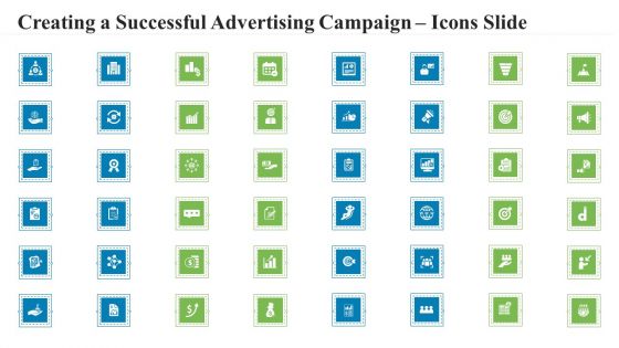Creating A Successful Advertising Campaign Icons Slide Ppt Styles Portrait PDF