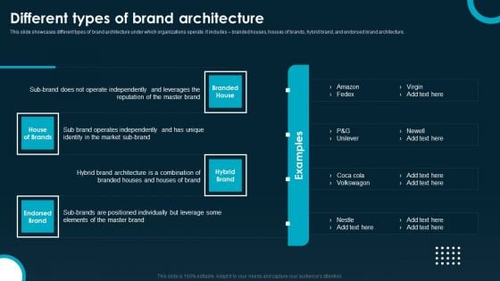 Creating And Implementing A Powerful Brand Leadership Strategy Different Types Of Brand Rules PDF