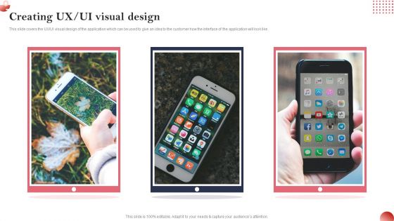 Creating And Introducing A Web Based Creating UX UI Visual Design Infographics PDF Creating And Introducing A Web Based Creating UX UI Visual Design Infographics PDF