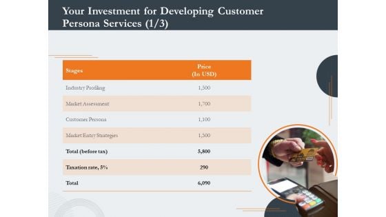 Creating Buyer Persona Your Investment For Developing Customer Persona Services Demonstration PDF Creating Buyer Persona Your Investment For Developing Customer Persona Services Demonstration PDF