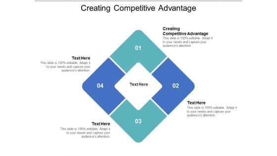 Creating Competitive Advantage Ppt PowerPoint Presentation Model Shapes