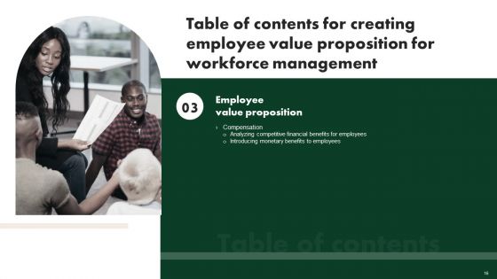Creating Employee Value Proposition For Workforce Management Ppt PowerPoint Presentation Complete Deck With Slides