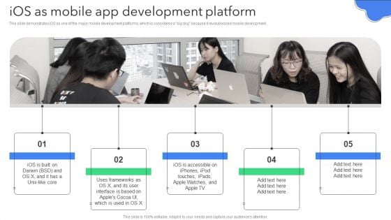 Creating Mobile Application For Android Ios As Mobile App Development Platform Infographics PDF