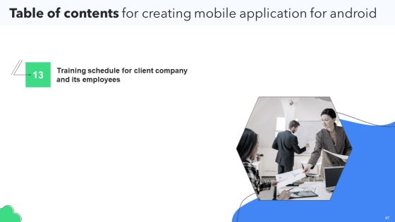 Creating Mobile Application For Android Ppt PowerPoint Presentation Complete Deck With Slides Slide47