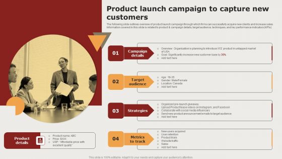 Creating Positioning Techniques For Market Research Product Launch Campaign To Capture New Customers Elements PDF