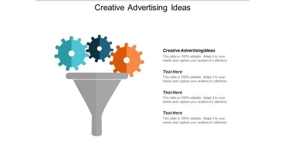 Creative Advertising Ideas Ppt PowerPoint Presentation File Samples Cpb