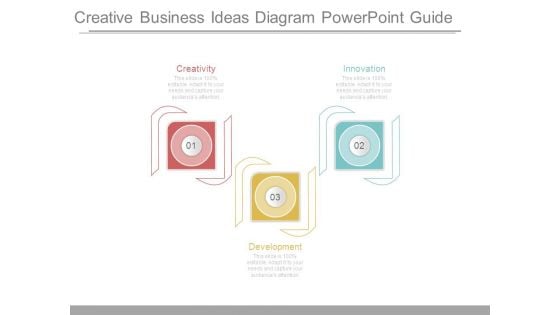 Creative Business Ideas Diagram Powerpoint Guide