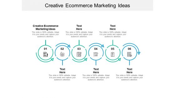 Creative Ecommerce Marketing Ideas Ppt PowerPoint Presentation Slides Rules Cpb